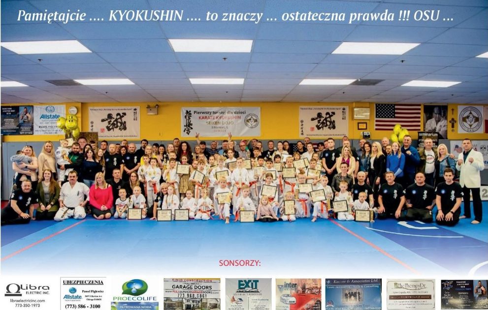 Pierwszy Turniej Karate Kyokushin dla Dzieci