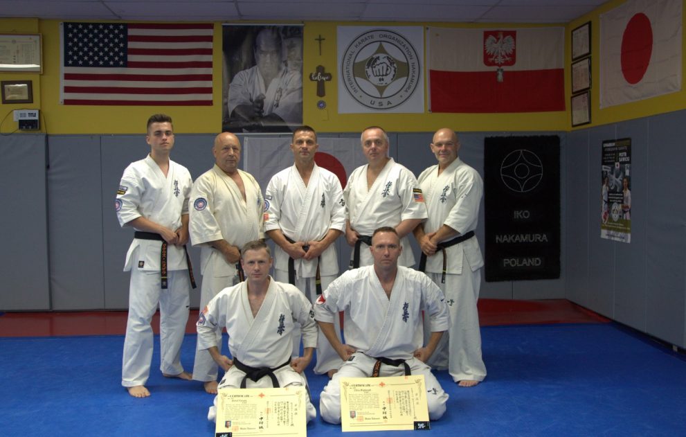 Ceremonia odebrania czarnych pasów 1Dan w Seiken Dojo